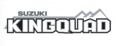 Naklejka Suzuki Kingquad 240mm