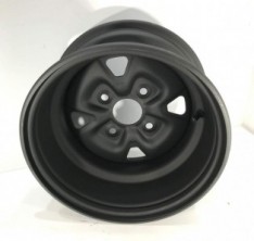 X-ATV Felga stalowa 12x7 4/110 2+5 (-41) kolor czarny mat