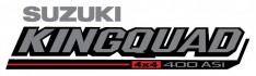 Naklejka Suzuki Kingquad 400 ASI