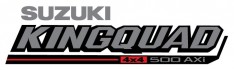 X-ATV Naklejka Suzuki Kingquad 500 AXI