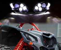 X-ATV Lampy przednie Can-am maverick X3