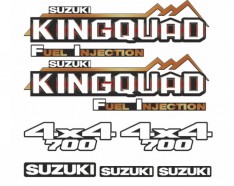 X-ATV Zestaw naklejek Suzuki Kingquad 700