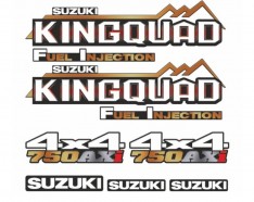 X-ATV Zestaw naklejek Suzuki Kingquad 750