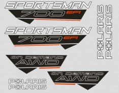 X-ATV Zestaw naklejek Polaris Sportsman 800 EFI